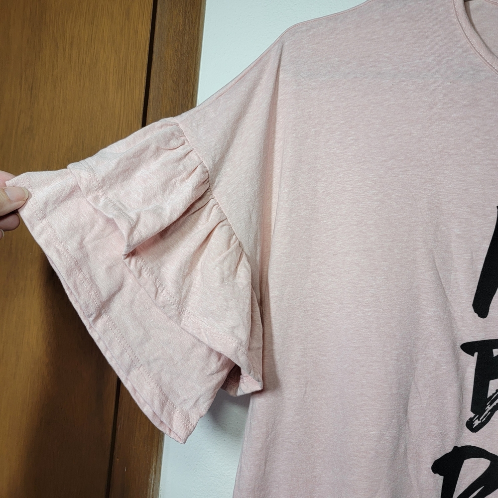 Lane Bryant Light Pink Sleep Shirt "No Bad Days" Womens Plus Size 18/20 NWT - Picture 2 of 7